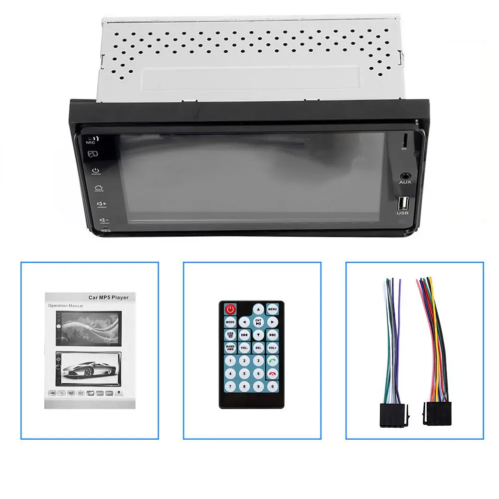 Professional Manufacturer Android System 2 Din Radio Car 7 Inch Car Dvd Player Touch Screen mp5 player for car