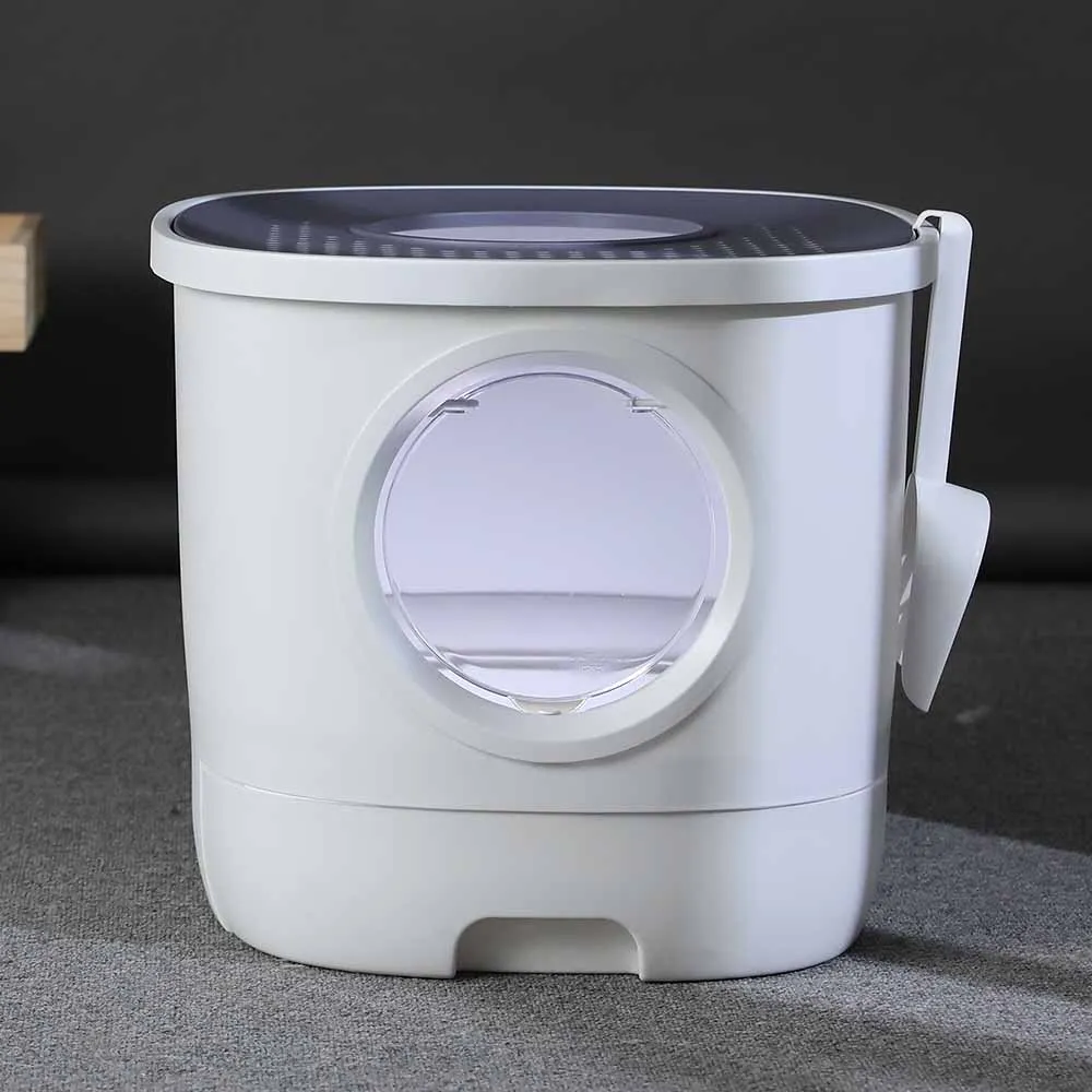 Экологически чистый, бесшумный, безопасный и непромокаемый туалет для кошачьего туалета