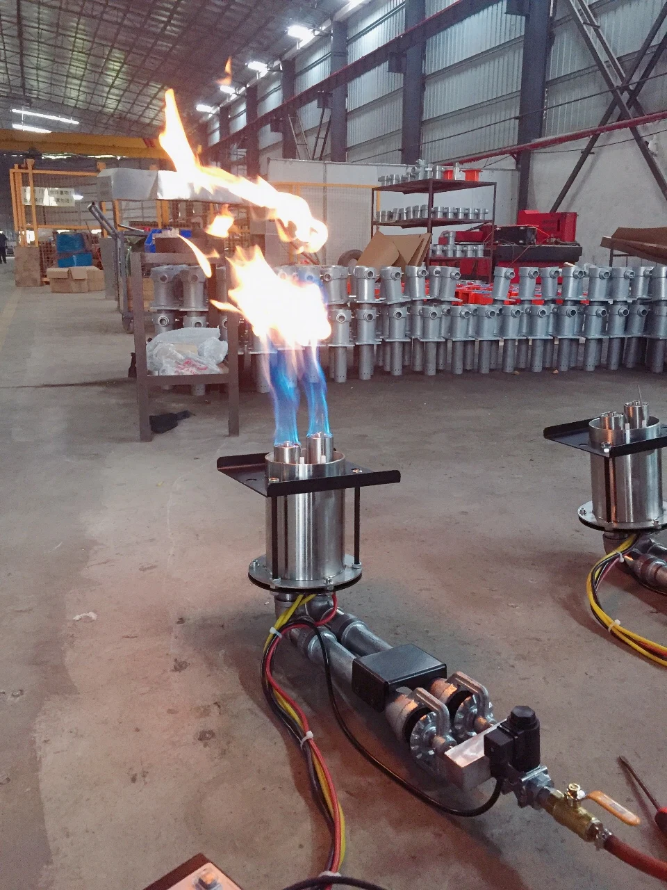 automatic pizza bakery oven diameter 110cm-140cm NPG and LPG gas burner industrial