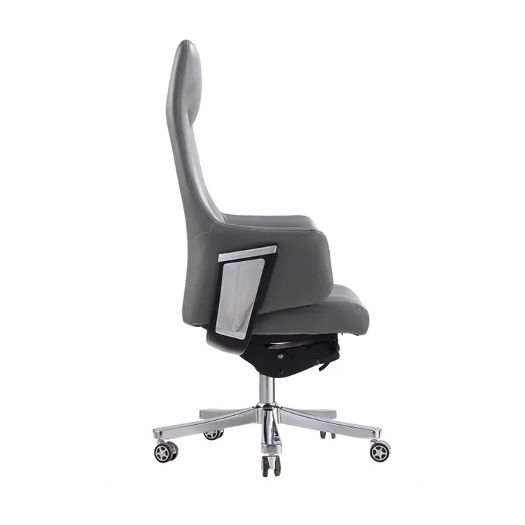 828 gray ergonomic office chair executive+ leather office chair sale