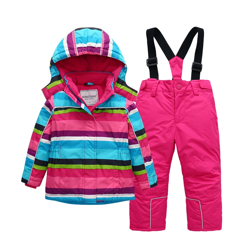 Kids Ski Suit Winter Warm Windproof Children Outdoor Sports Snow Jackets Girls Snowboard Coat For Ski Jacket Clothing Equipment