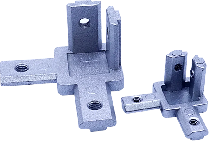 3 Way Tube Connector L shaped Right Angle Three Way Connector