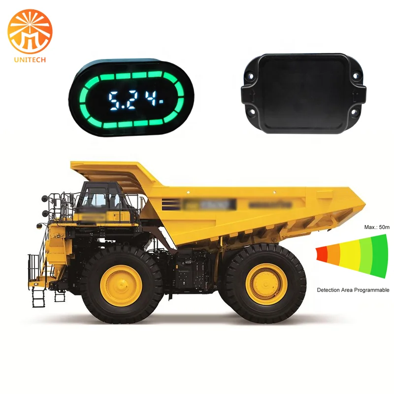 360° Newest Blind Spot Detection System BSD Vehicle Fleet Driving Safety System for HGV Heavy Duty Car Truck Bus mining Forklift