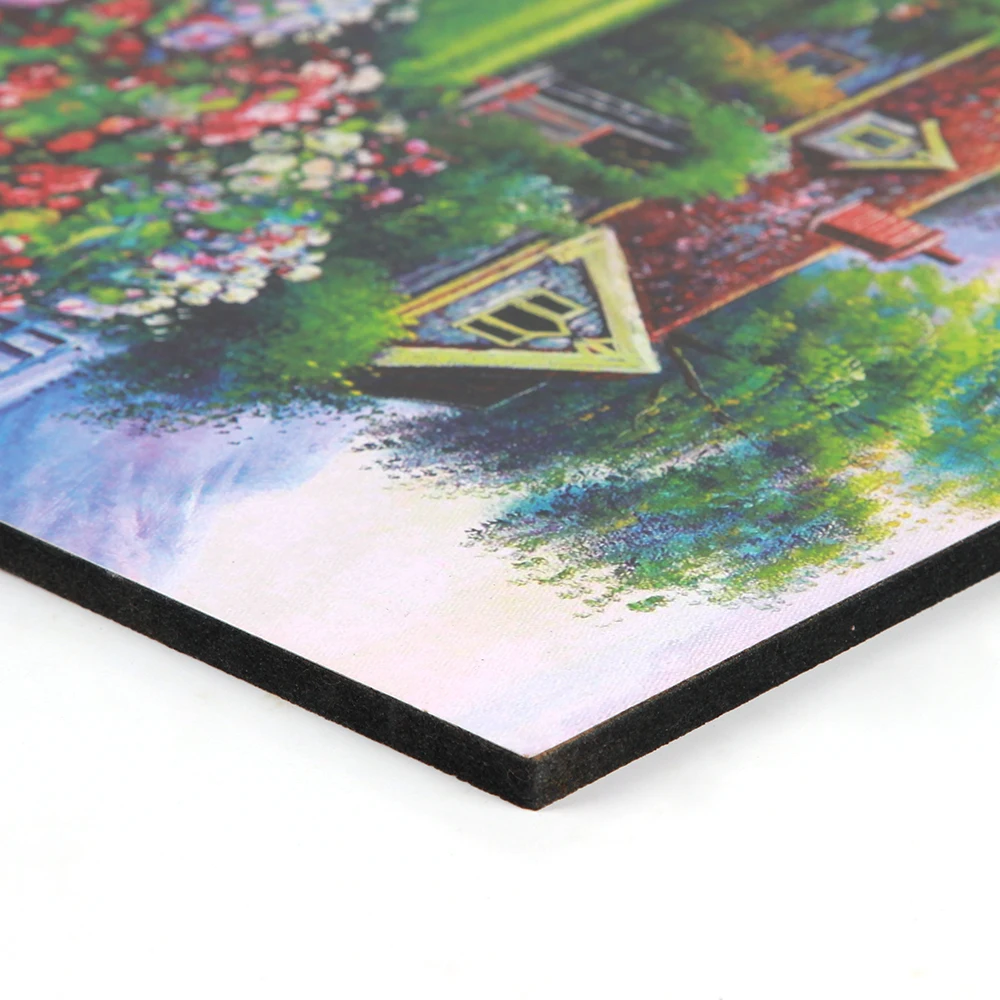 Landscape painting Wood Wall Hanging Picture Frames 30x40 Simple Photo Frame For Home Decor