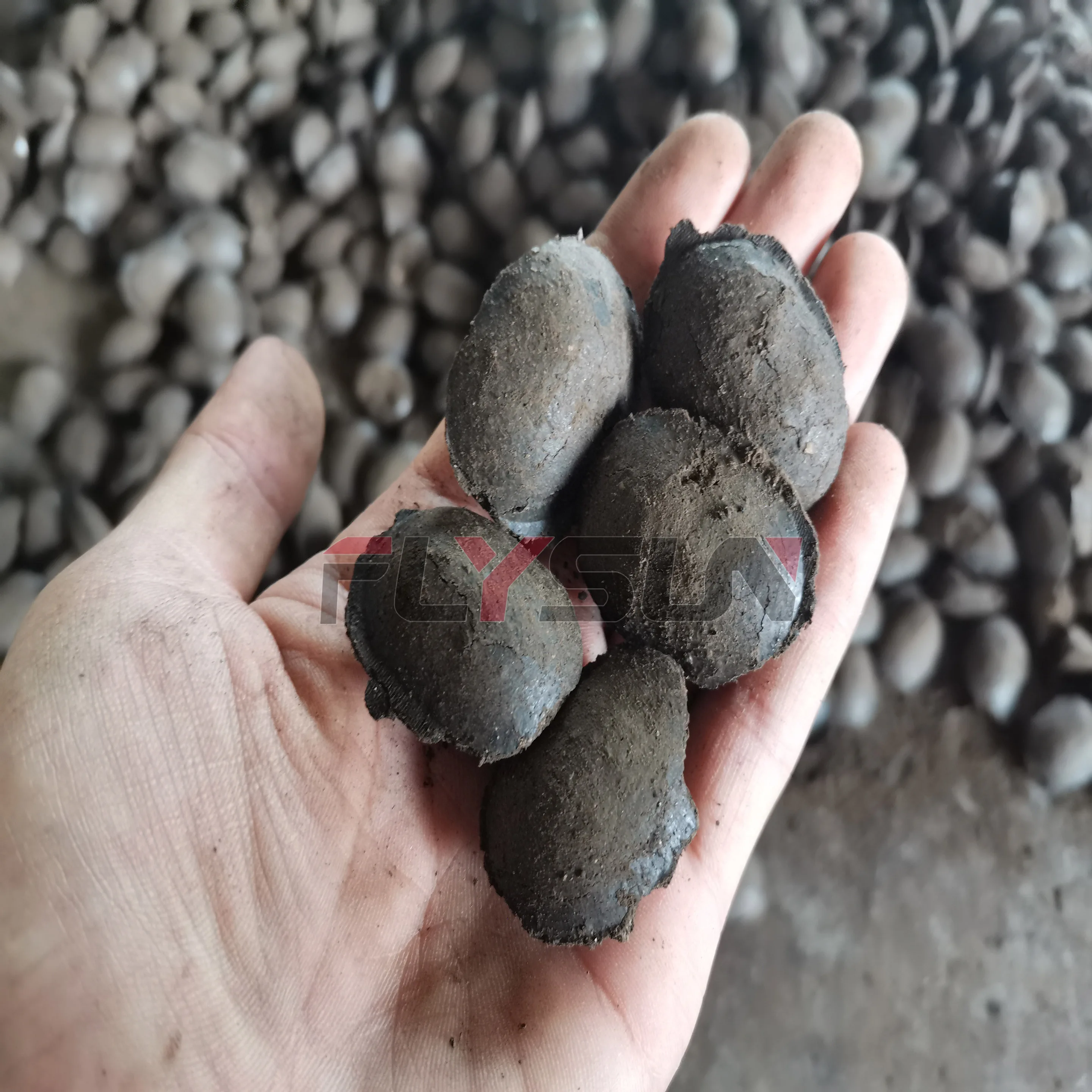 Professional Industrial Ball Briquette Press Equipment Sulfur Powder Coke Powder Board Frame Mud Ball Pressing Machine