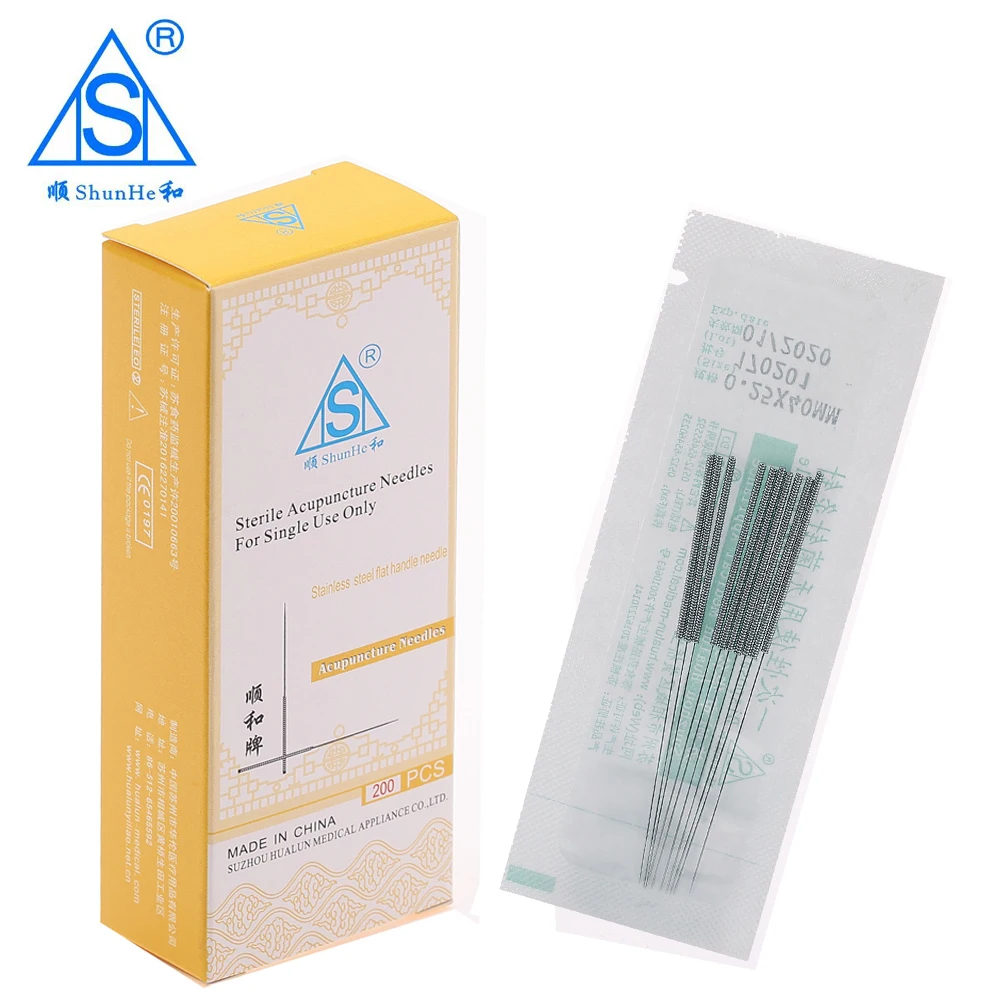 Chinese sterile spring handle acupuncture needles of all size