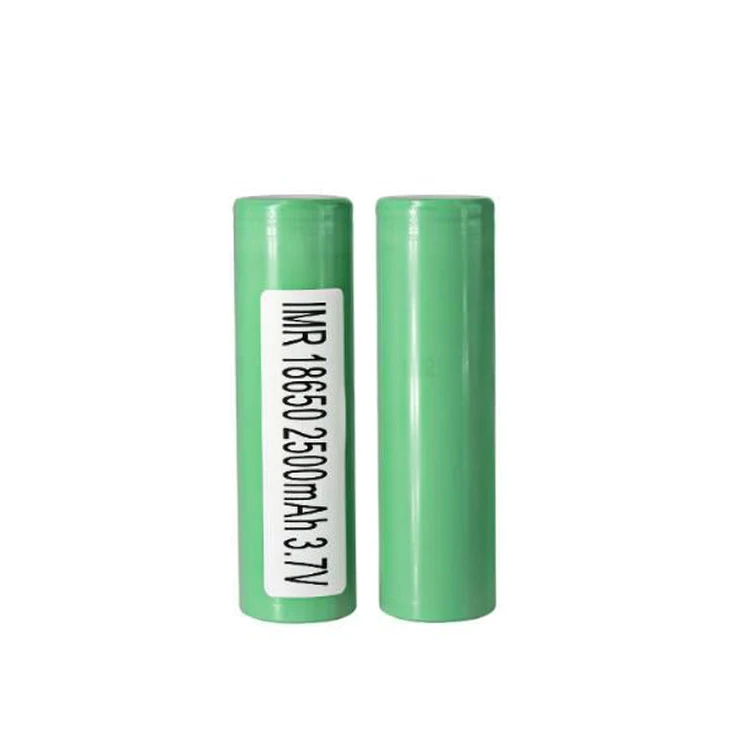 2021 Best selling Green 100% Original Rechargeable INR18650 25R 2500mAh 20A 3.6v Flat Battery For battery packs
