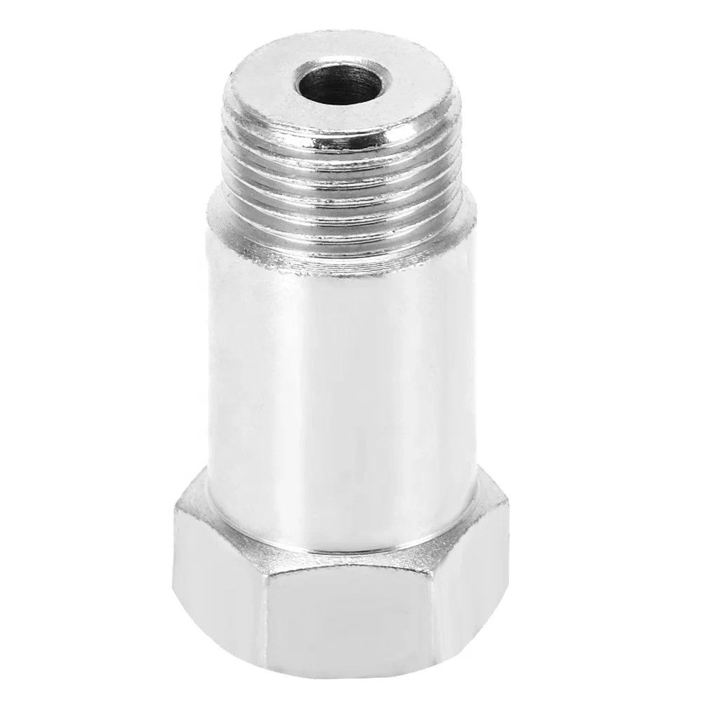 M18x1.5 O2 Oxygen Sensor Extender Spacer Joints Converter For OFF Road Car CEL SES DTC Fix Check Engine Light Eliminator Adapter