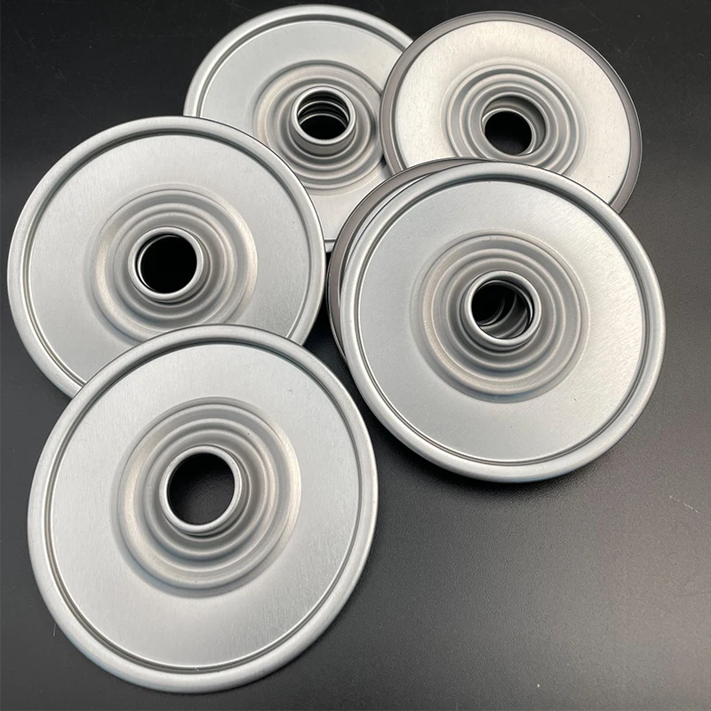 VGT Metal Lid Closures Metal Screw Lid With Hot Seal Small Metal Cap Twist Off Bottle Caps Tinplate Lid