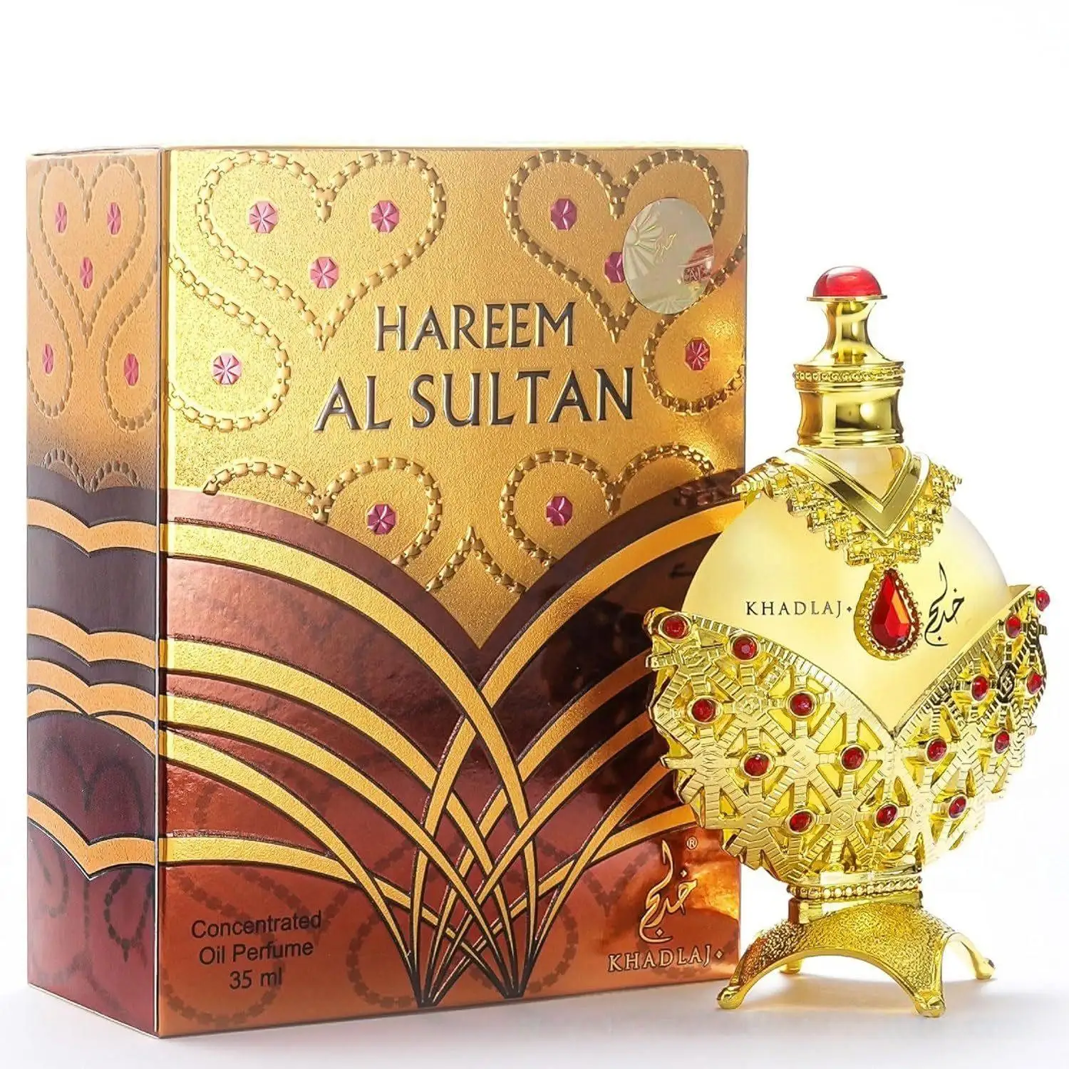 Gold Arabic Parfum Oil Dubai Perfumes Wholesale Lasting Attractive Perfume Ladies Arabic Perfume
