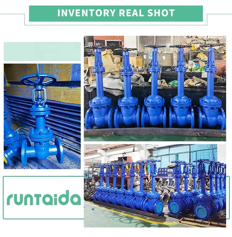 10k 5k 150lb russian standard ductile iron wafer type rising stem sluice gate valve