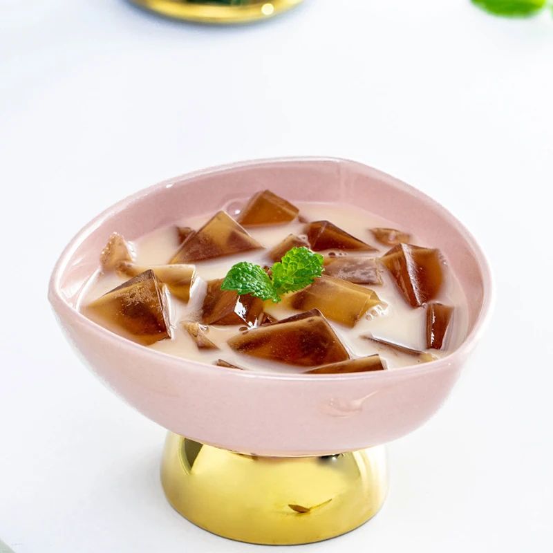 AL Wholesale Ceramic Ice Cream Cup Ice cream mug Factory Price Mulit Colors And Pattern Ceramic Tableware