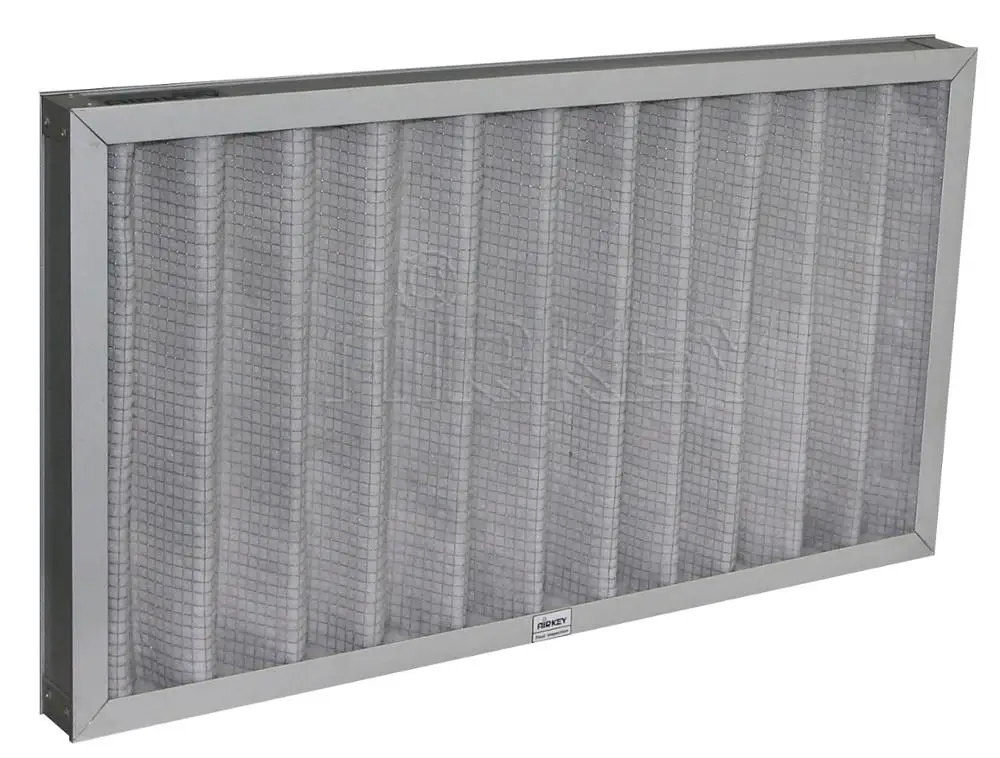Air Filter with V-Bank Type Medium Efficiency for HVAC System Electronic Cleanroom Laboratory and Gas Turbine System