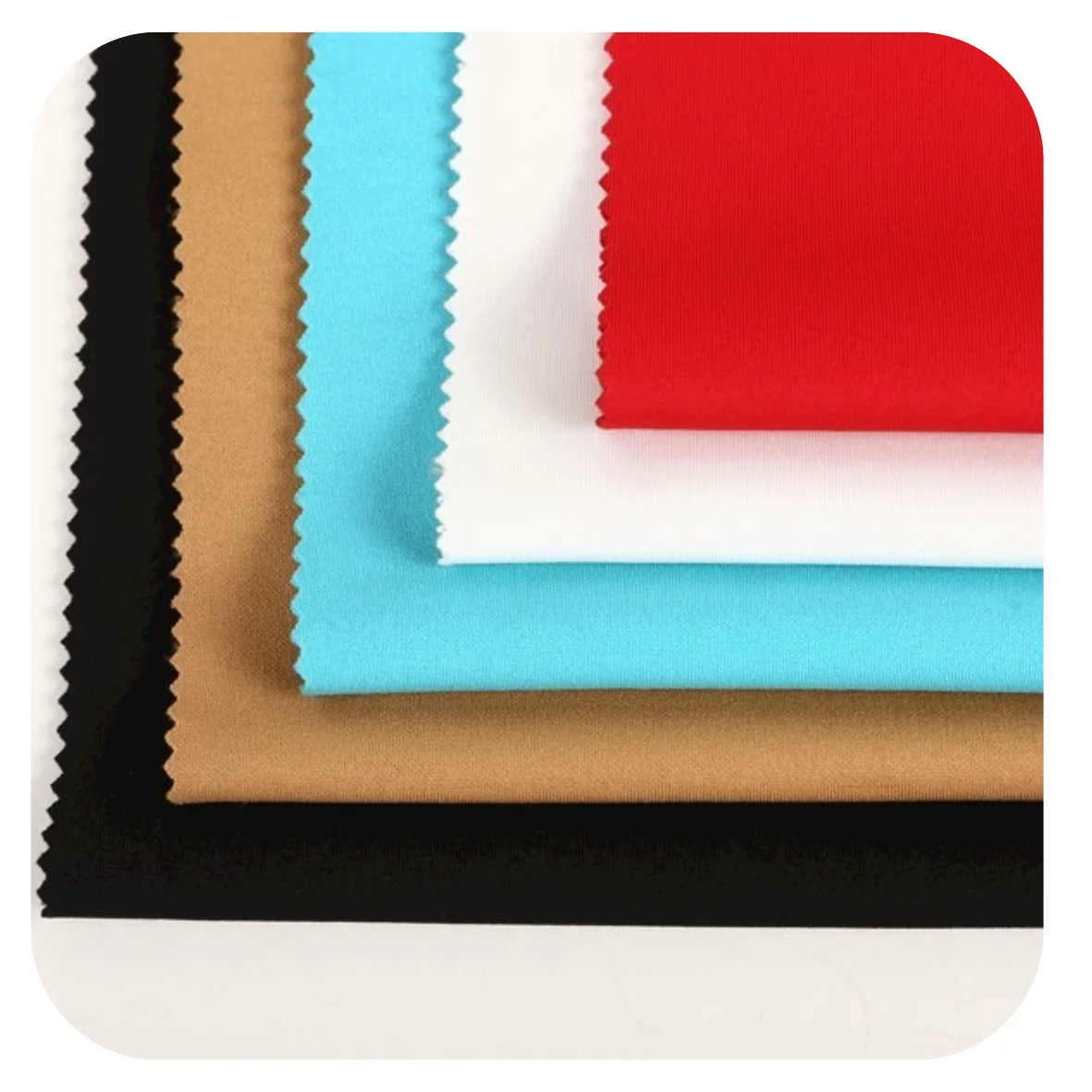 MY Knit Factory Polyester Elastic Scuba Fabric 95%Polyester+5%Spandex 24G 240gsm Stretch Scuba Fabric for  hoodie and garments