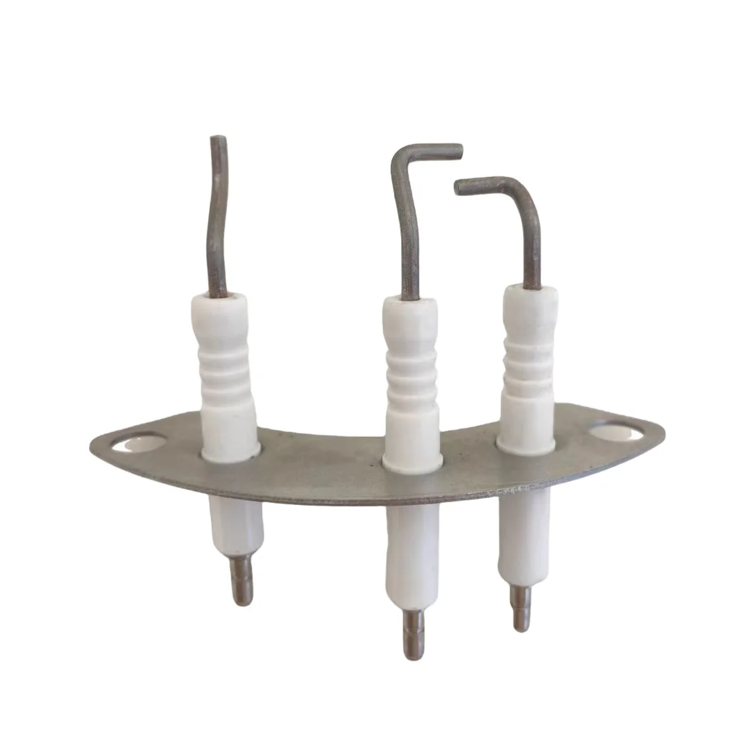 replace gas boiler ignition electrode 3 pins