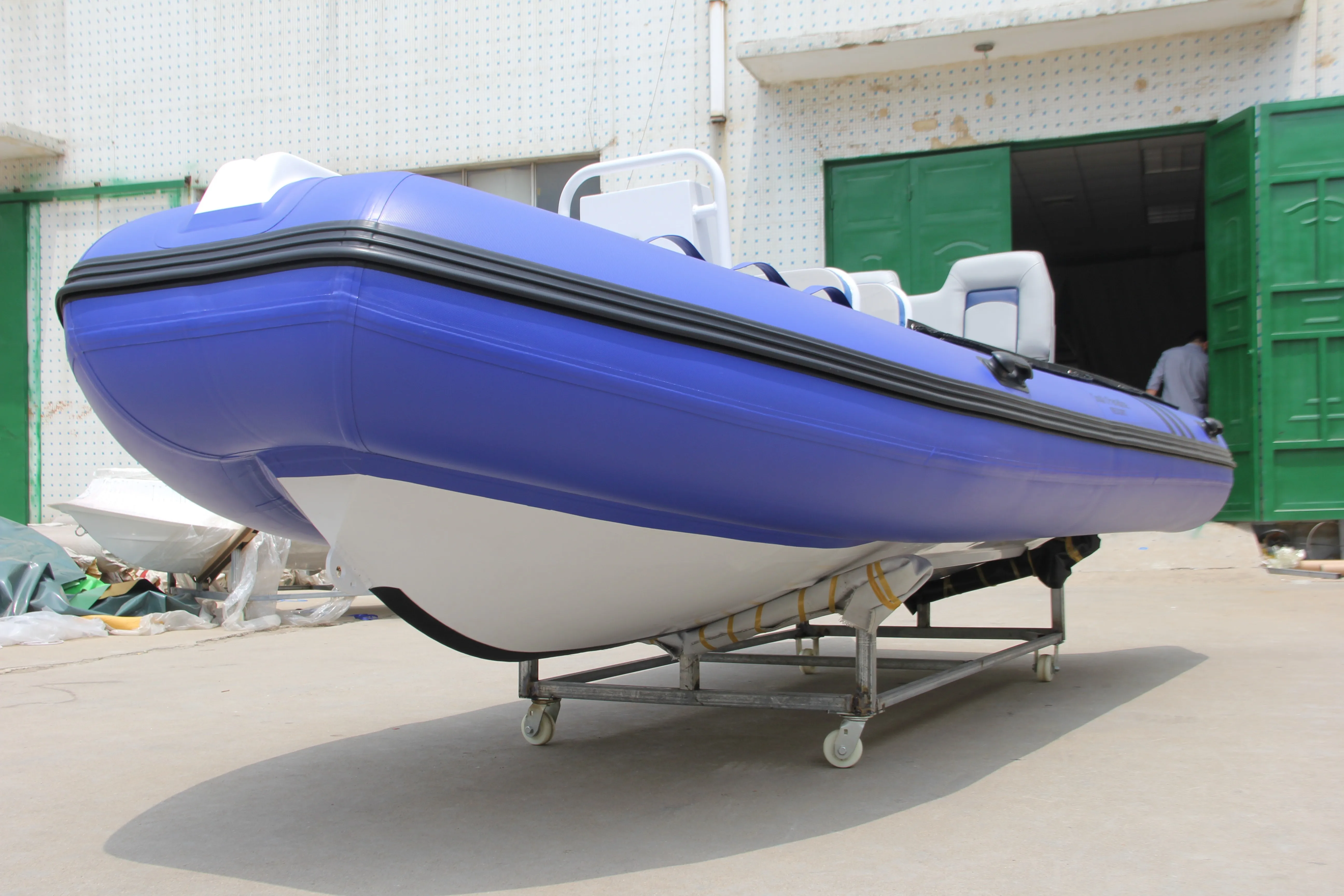 Aluminum Leisure Fishing Mini-Boat/Speed Yacht Mini Inflatable Dinghy Boat for Drifting in Ocean Waters