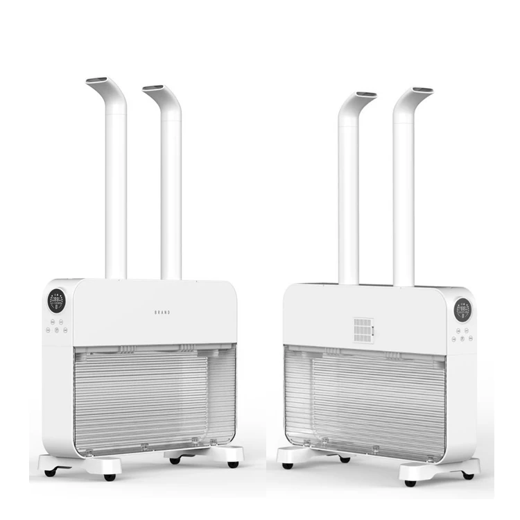 Large capacity 12L Non-noise Industrial Humidifier Commercial Humidifier top filling with UV sterilization ultrasonic humidifier
