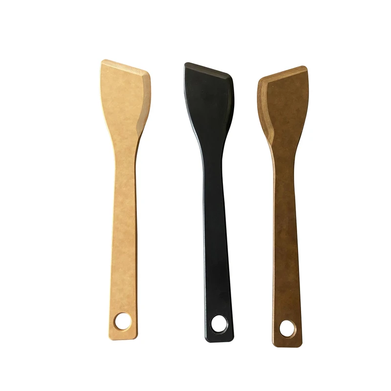 Mildew proof eco friendly dishwasher safe wood fiber pizza scoop cooking kitchen accessories utensils