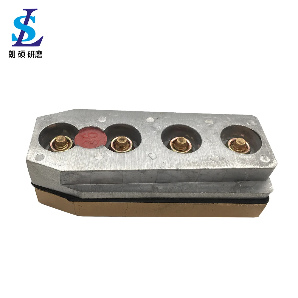 L140mm Diamond Abrasive Fickert Brick Sanding Block Frankfurt Metal Bond For Granite Grinding And Polishing