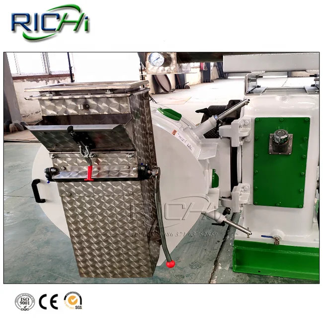 CE Verified 8-12 T/H Animal Boiler Chicken Chick Bull Carp Feed Pellet Machine On Sale