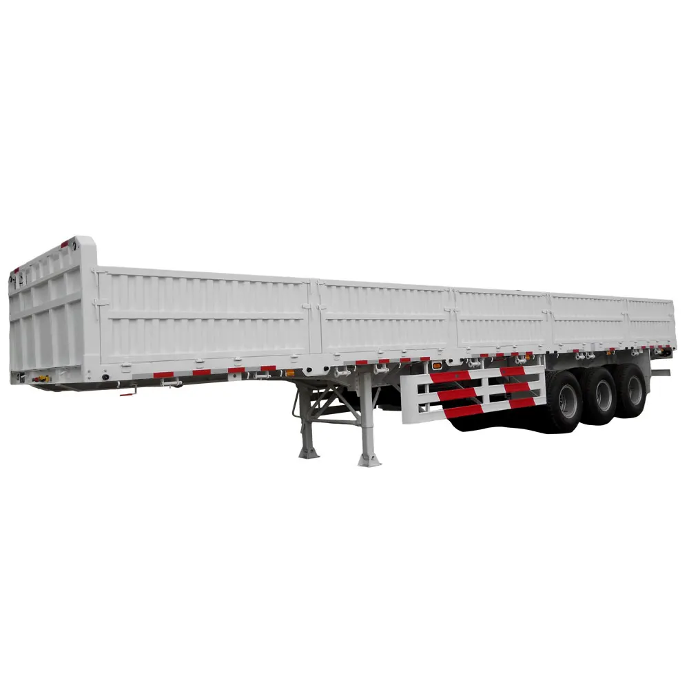 Plate Semi-trailer Truck Semi-trailer High Quality Large Capacity Made in China
