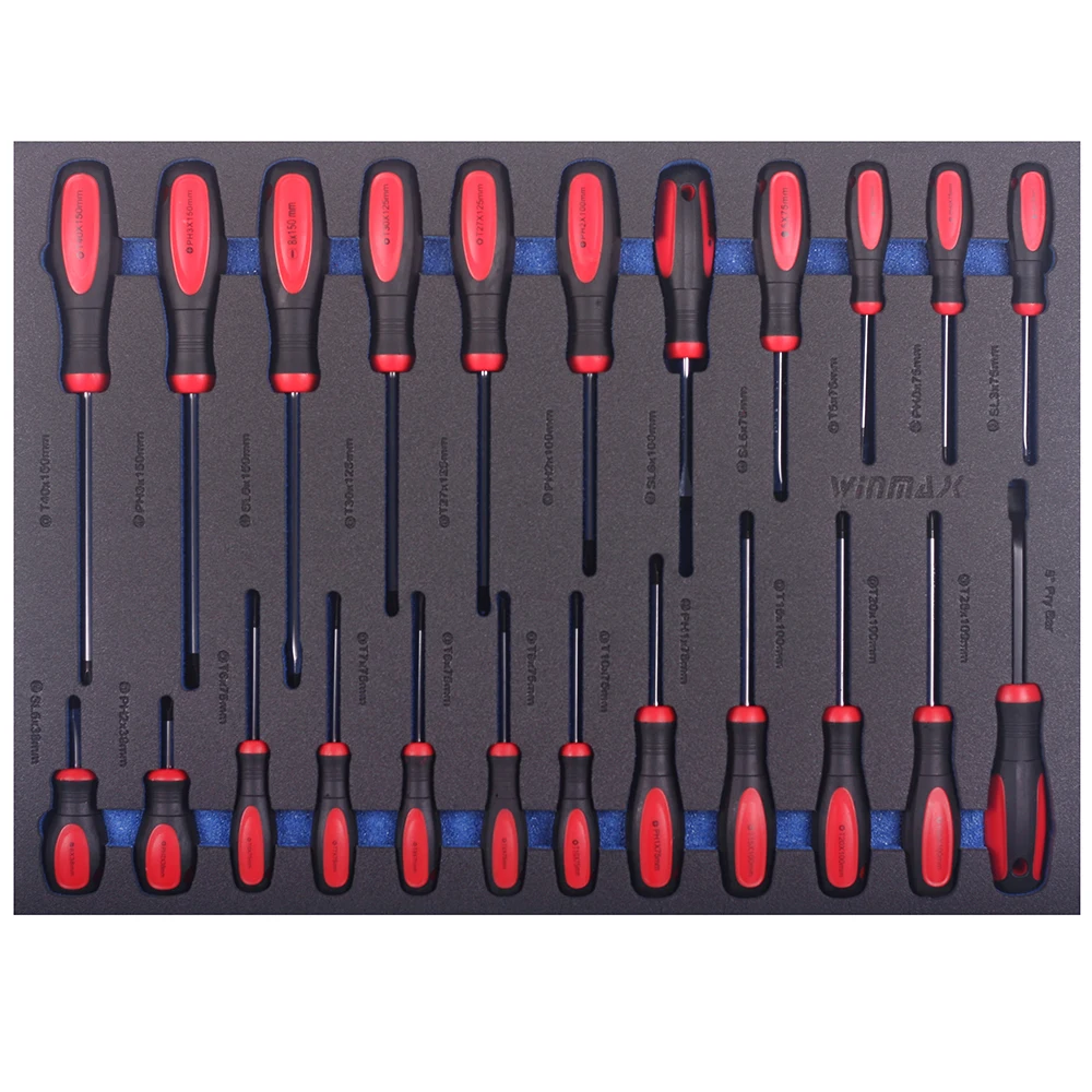 Winmax 23pcs silk knife case package tool kit set used with tool cabinets
