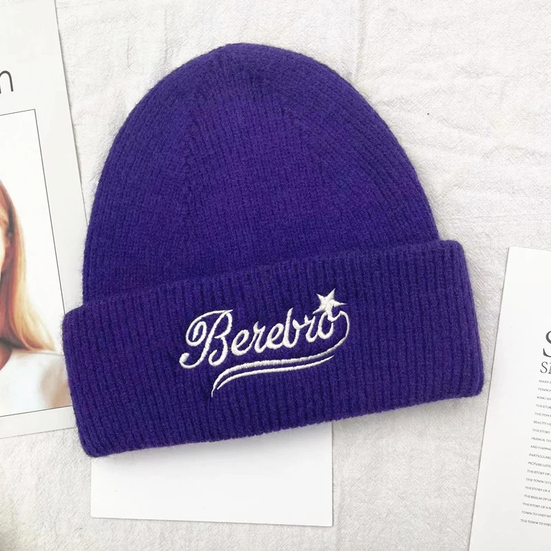 Wholesale New Unisex  Winter Hats For Woman Classic Knitted Winter Beanies For Men Winter Bonnet Warm Skullies