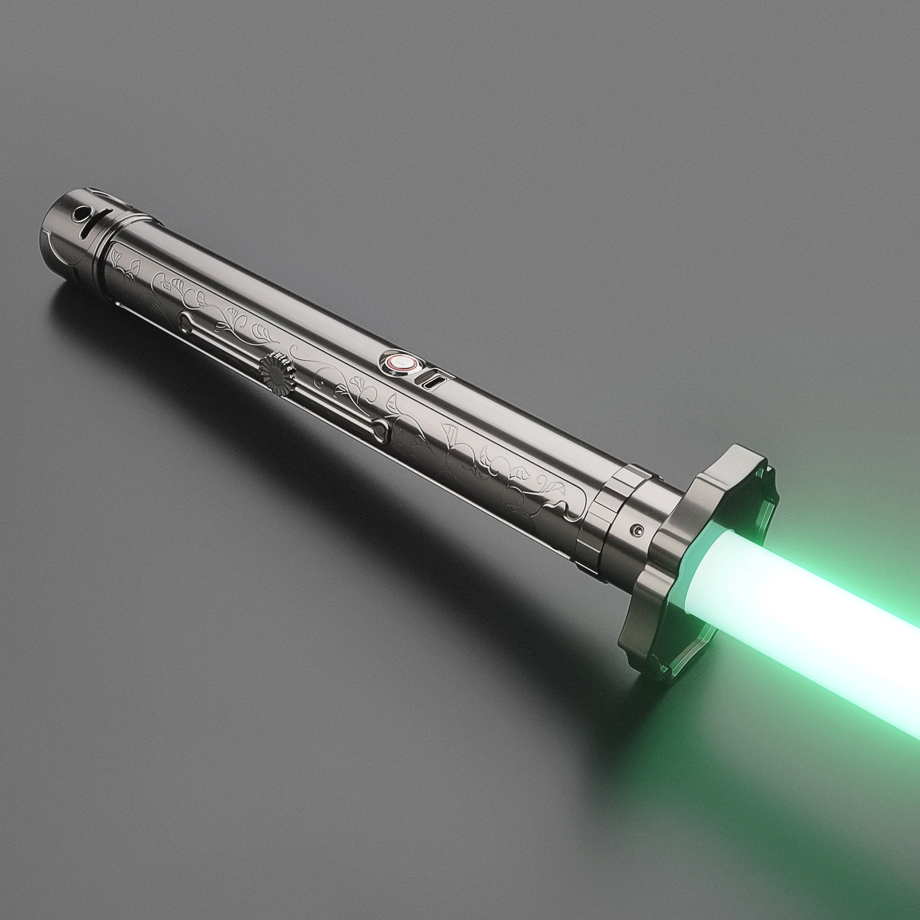 Saber Metal with Light Sound Blaster Lock up Flash on Clash Light Saber Hilt Dueling Lightsaber