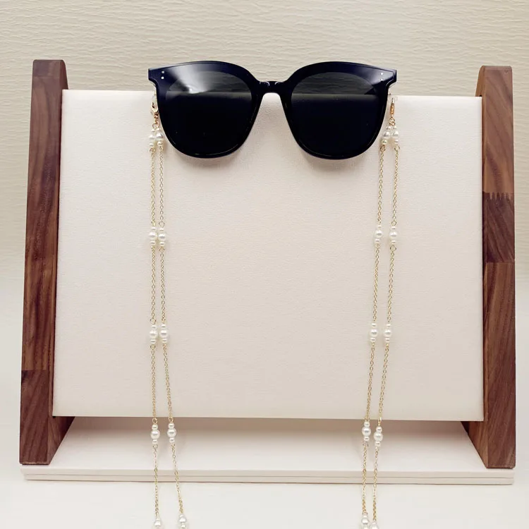 Hot Fashion Pearl Handmade Beaded rope glasses chain multi-purpose accessories hot selling handmade decoration Necklac