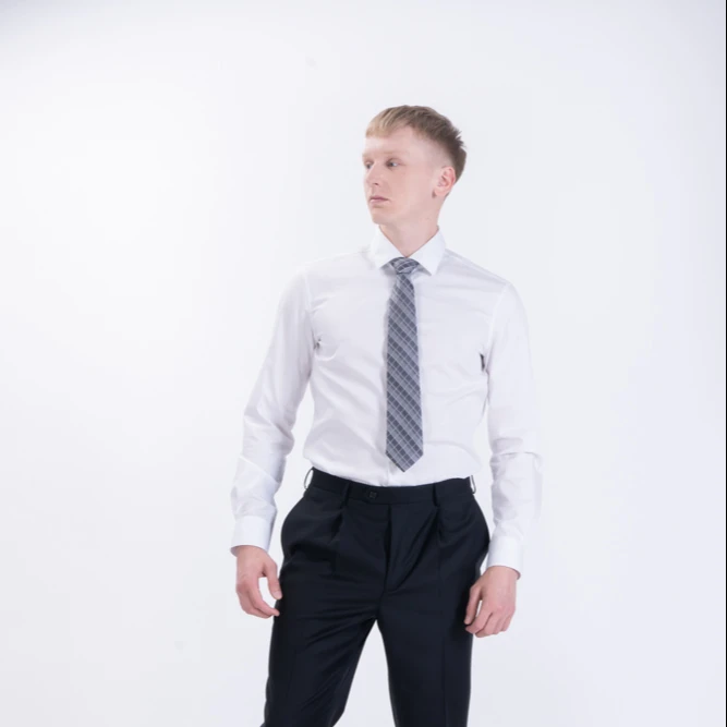 
Kutesmart Classic Check Formal Slim Fit Men Wholesale Prices Cotton Shirt 