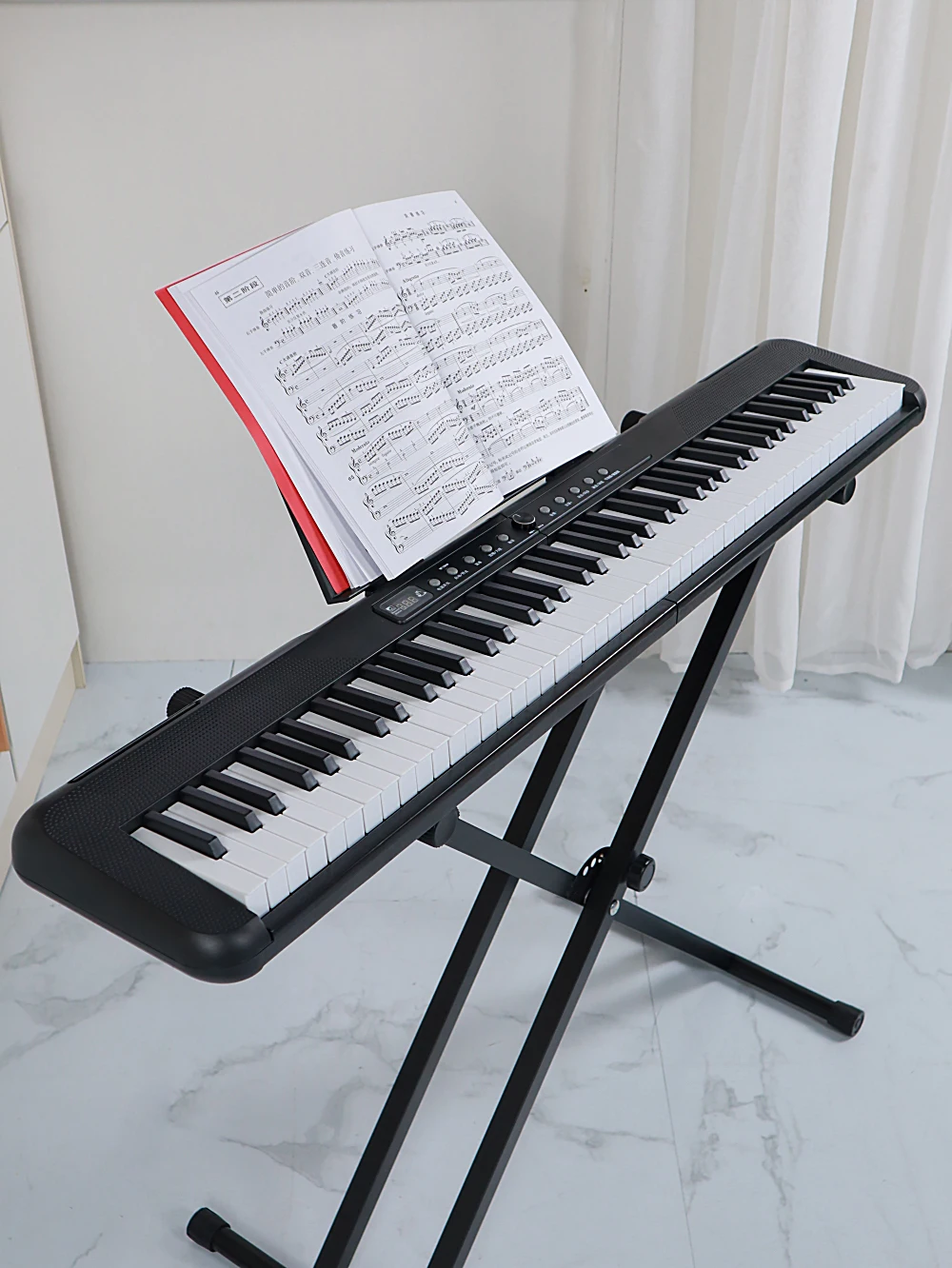 ABS Recorder Music Instrument 88 Weighted Piano USB-MIDI APP MIDI Piano Keyboard Crontroller Synthesizer