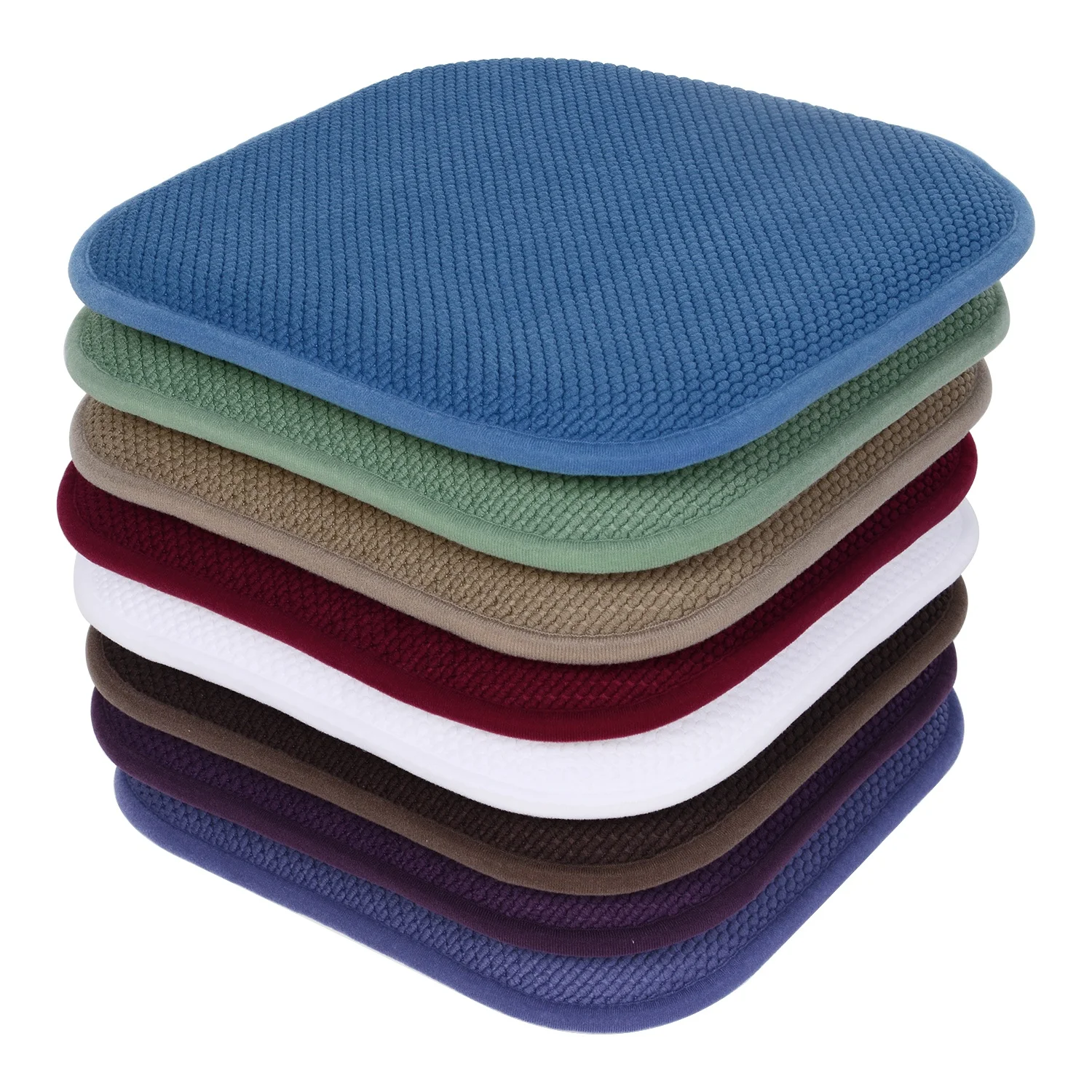 
Corn Grain Fabric Memory Foam Back Seat Rocking Chair Pads Cushions 