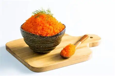 Supply Wholesale Frozen Seasoned Capelin Roe Masago Ebiko