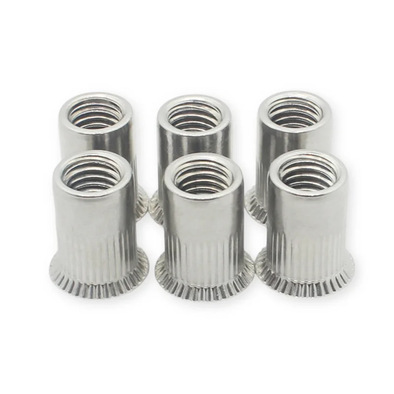 galvanized flat head Steel Zinc Plated threaded inserts countersunk Rivet Nut