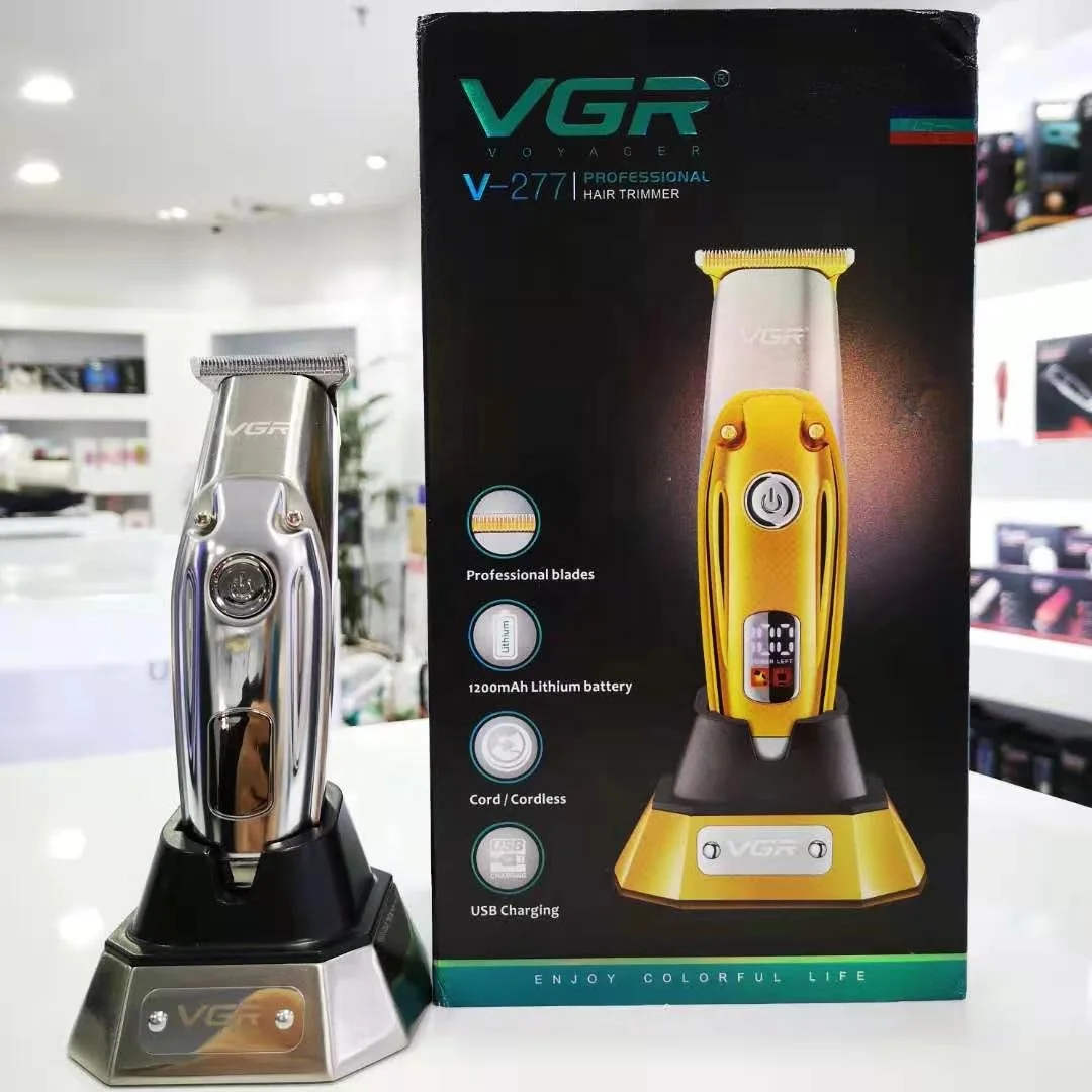  Оригинальный VGR V277 Профессиональный перезаряжаемый бритвенный триммер для