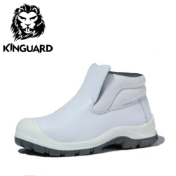 White kitchen safety shoes sin encaje zapato de cocina Blanco S2 botas de seguridad