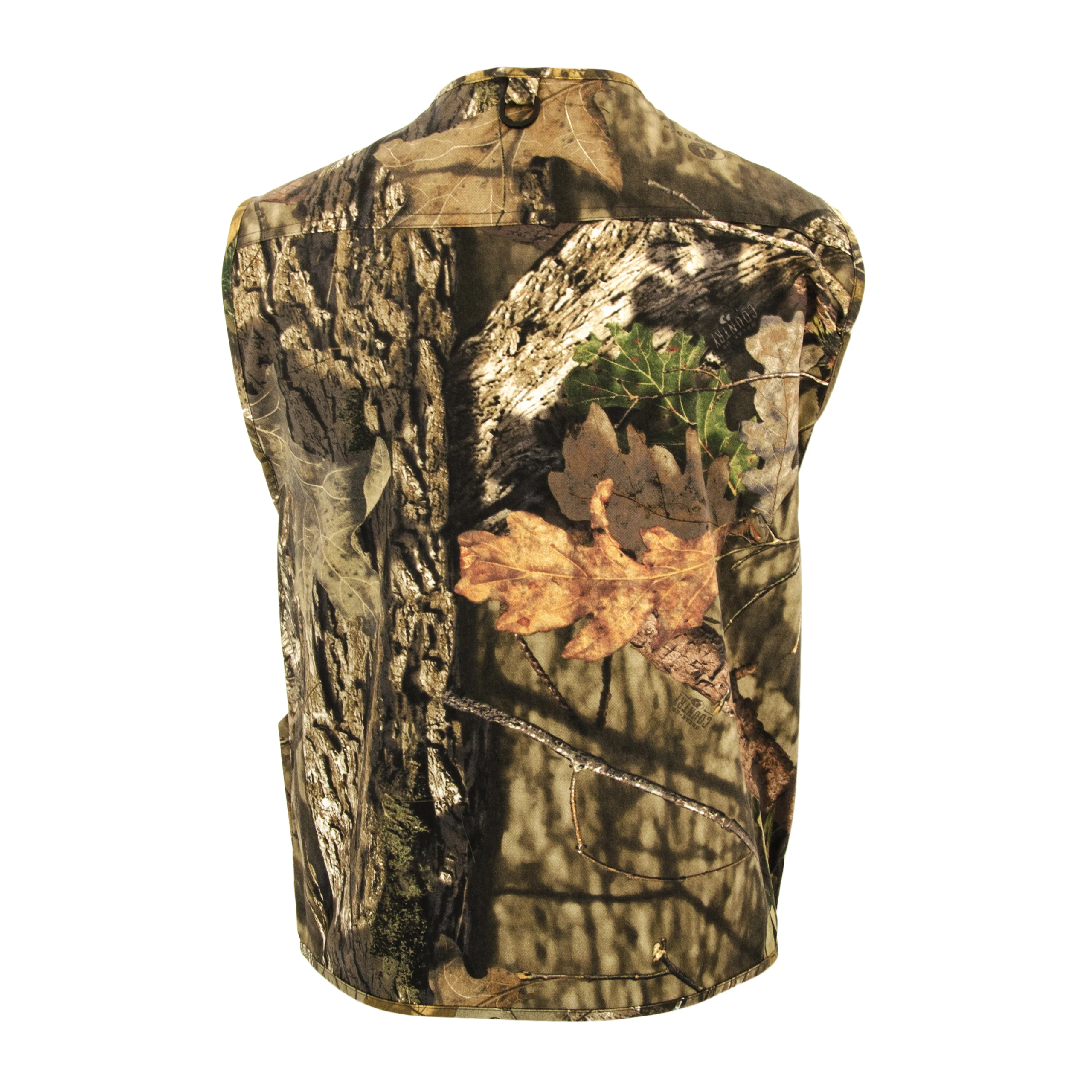 Hunting men game real tree camo vest from BJ Outdoor