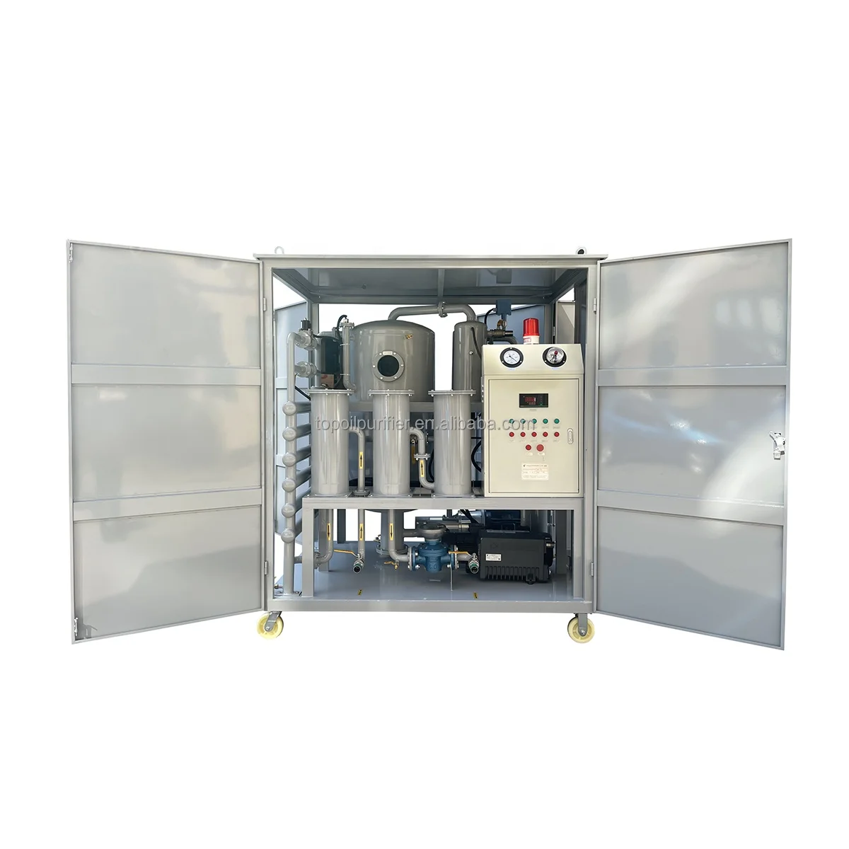 Series ZYD-M Portable Double-Stage Vacuum Transformer Oil Purification Plant With a Trailer
