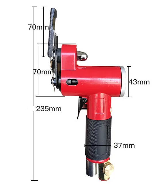 TY71313V Air Powered Mini Oscillating Multi tool sander for narrow space industry-leading anti-vibration for greater comfort