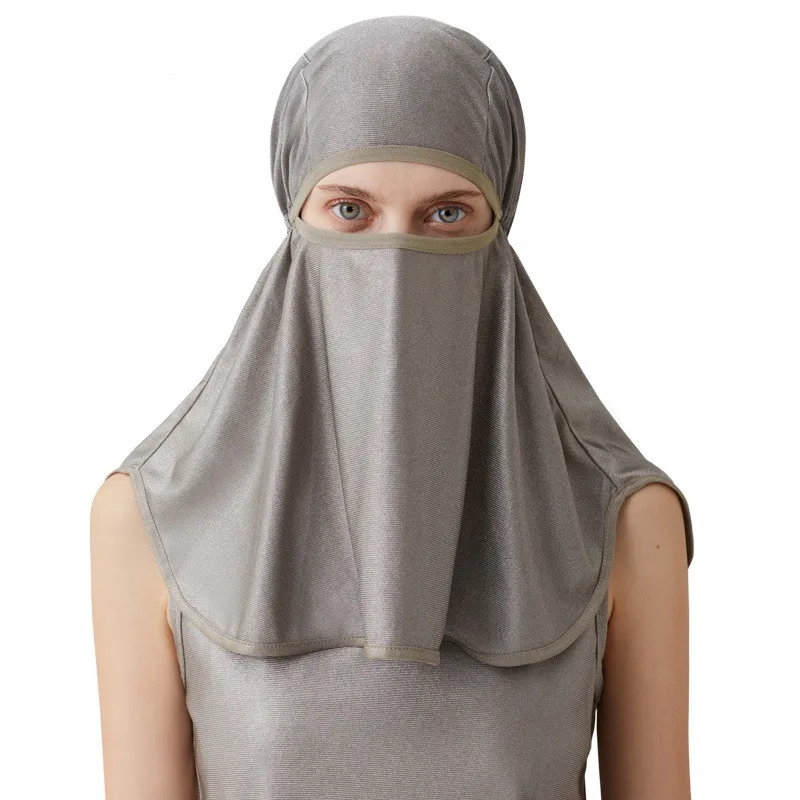 Electromagnetic Radiation Protective Head Cover 100% Silver Fiber Cotton Material Mobile Phone, Computer, TV, WIFI