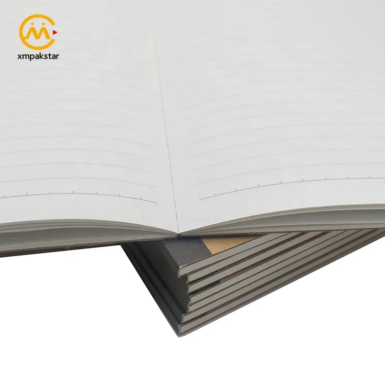 Factory wholesale customised Kraft paper cover stationary note book school composition notebook for student