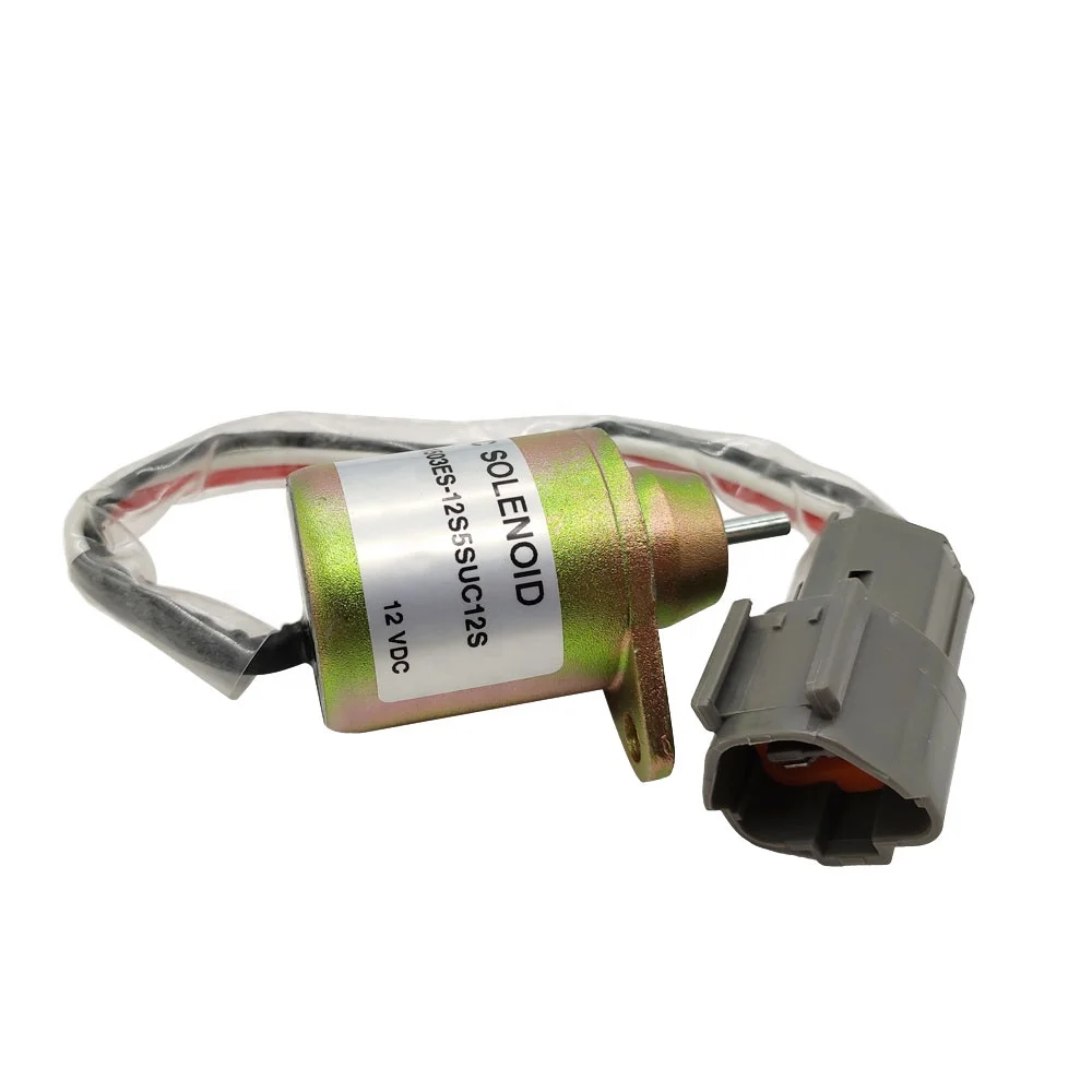 
Excavator Parts 12V Flameout Solenoid Valve Switch 1503ES-12S5SUC12S For Yanmar 