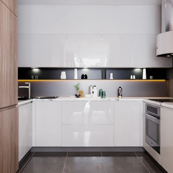 Lacquer Laminate Kitchen Sink Cabinet Base with White Cabinets Cupboard Organizer