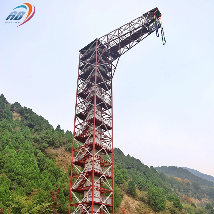 Туристические достопримечательности развлекательный проект большое оборудование для банджи-джампинга высокогорное производитель оборудования