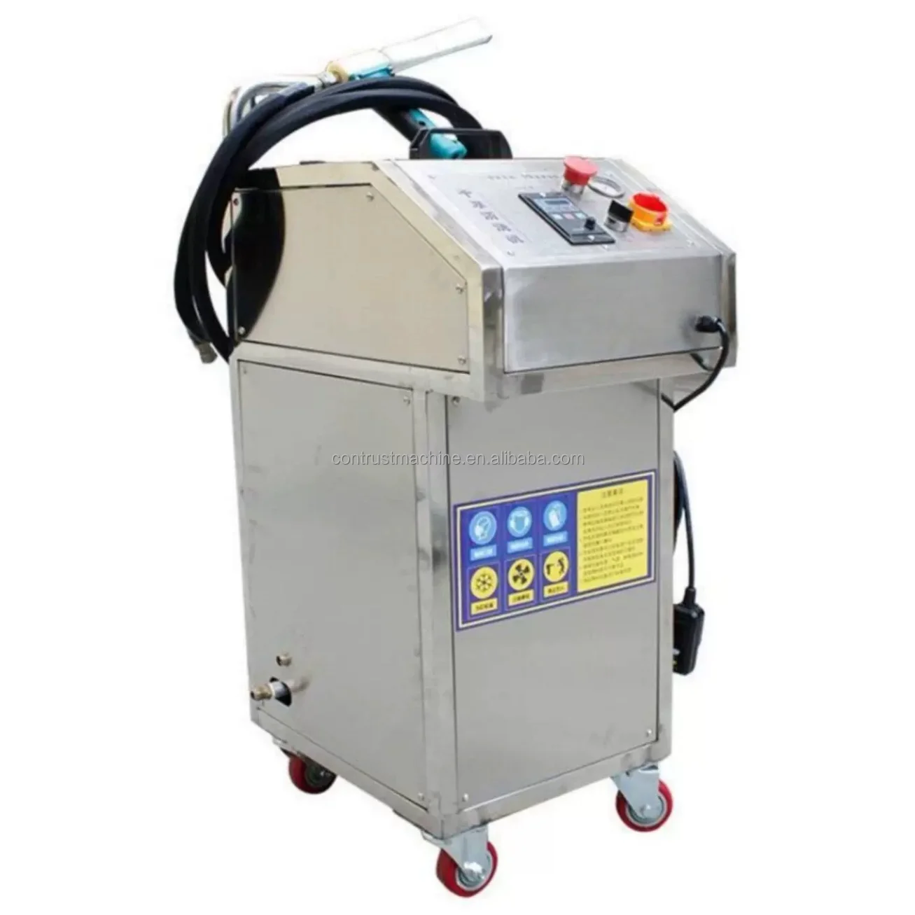High Pressure Power Dry ice cleaner equipment widely used for physical carbon and rust removal