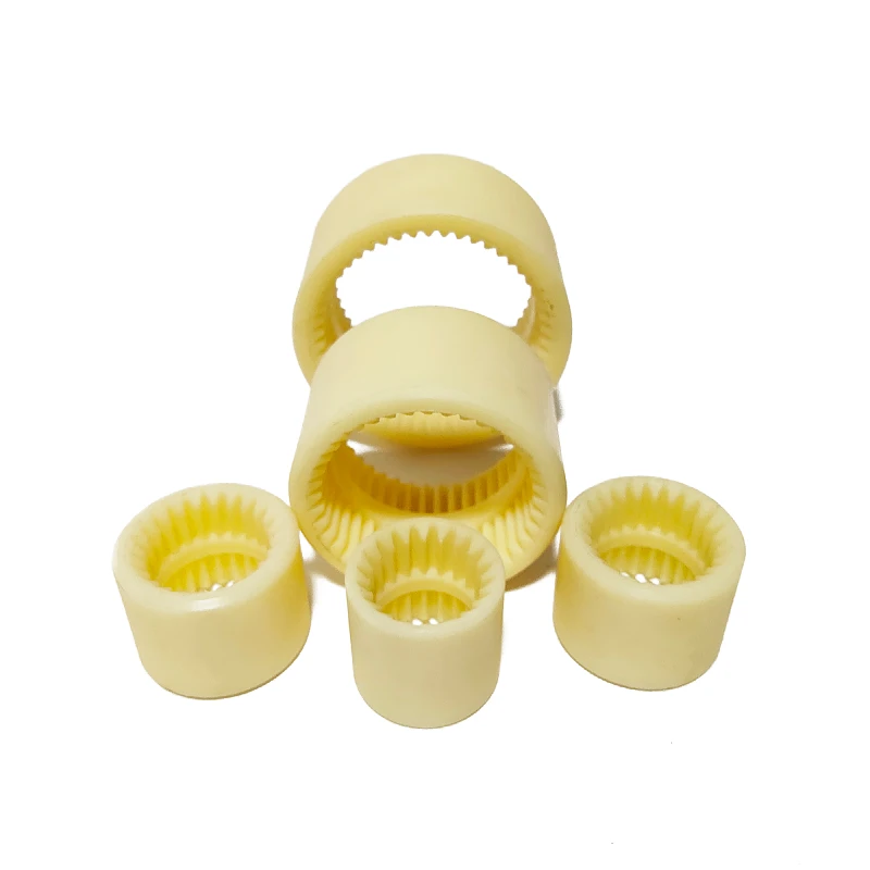 Type NI flexible shaft coupling nylon inner ring steel gear coupling for pumps