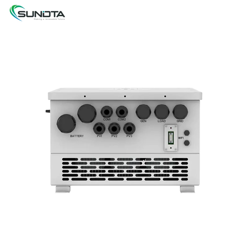 High Efficiency Deye SUN-12/14/16K-SG01LP1 12 KW 14KW 16KW Single Phase 3 MPPT Hybrid Inverter for Energy Storage