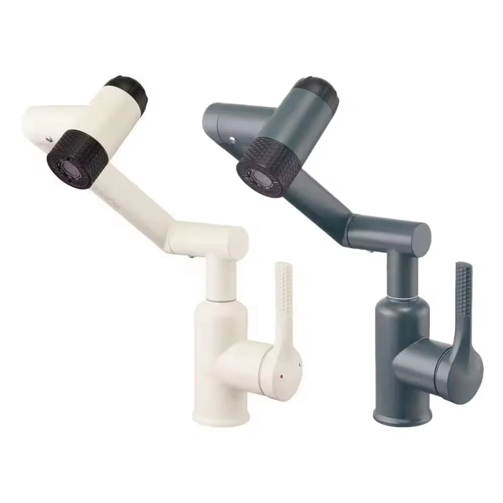 Universal Rotating Faucet Under The Basin Hot And Cold Wash Basin Kitchen Bathroom Gargle Four Lucky Cat Faucet