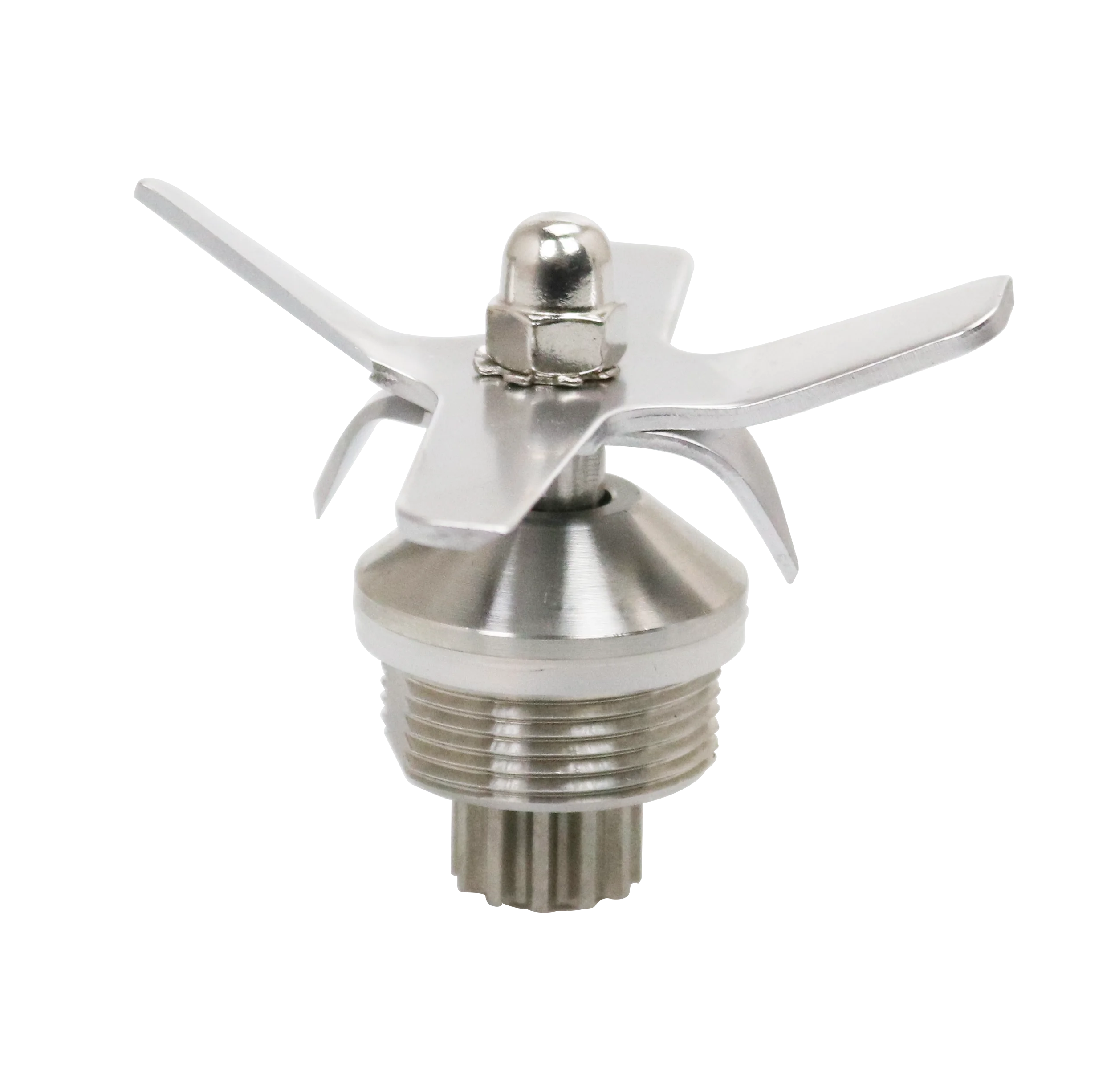 Hot Sell Blender Accessories Food Mixer Blade Replacement Heavy Duty Stainless Steel Wet Dry Six Blade