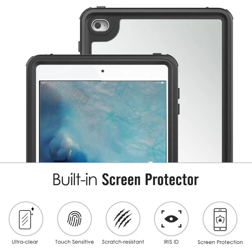 MoKo Shockproof Waterproof Submersible Full-body Tablet Case for iPad Mini 4 7.9 inch 2015